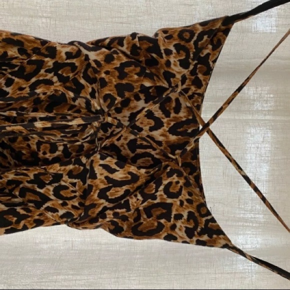 Leopard 🐆 printed size 8 Tigerlily brand new summer dress - Picture 7 of 8